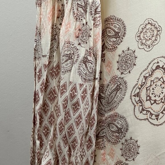 Free People Peacemaker Bohemian Printed High-Low Dress - Medium - Worn 1 Time - Picture 8 of 14